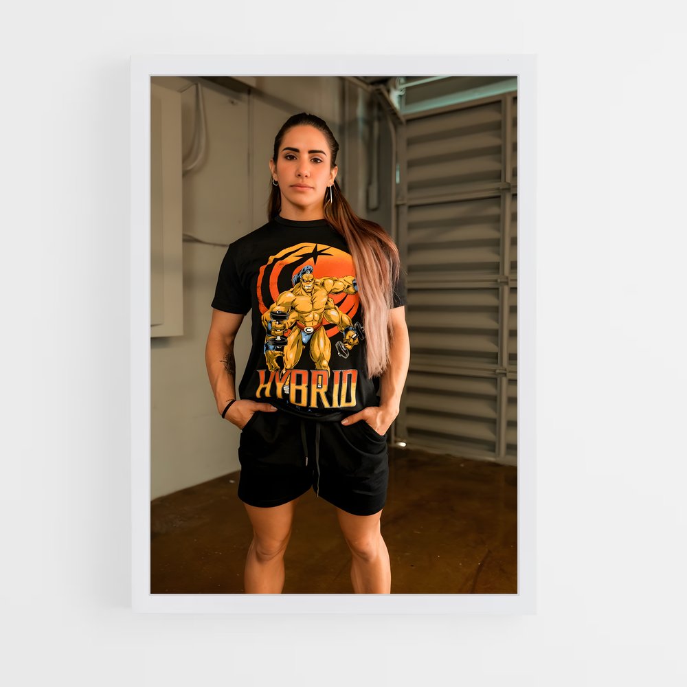 Poster Power & Style – affiche Powerlifting (vue 3)